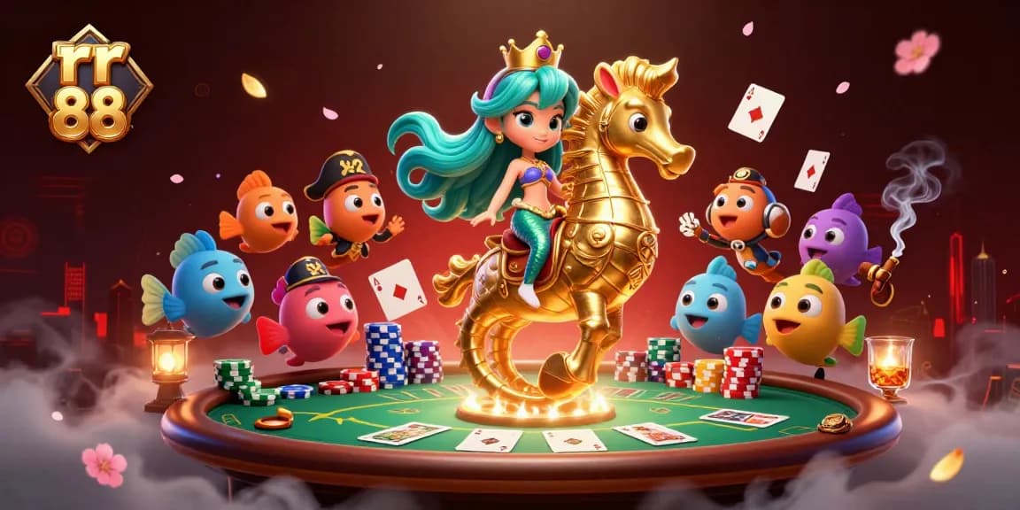 Experience thrilling gameplay at rr 88 casino with vibrant characters and poker elements