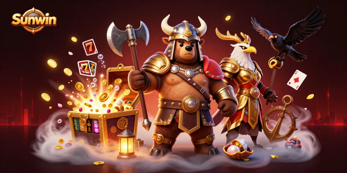 Experience Sunwin's vibrant casino adventures with immersive characters and dynamic gaming elements.