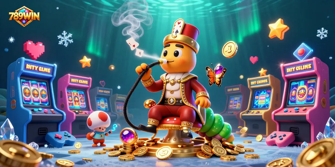 Experience thrilling wins with 789WIN's vibrant, interactive casino adventure illustration.