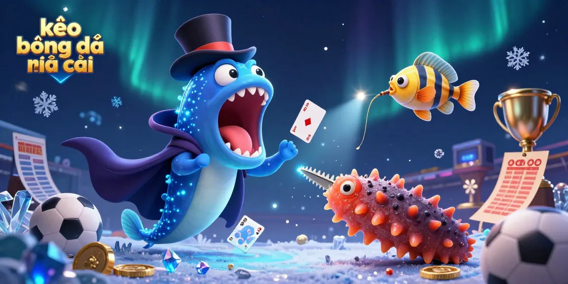 Place bets confidently with kèo bóng đá nhà cái showcasing vibrant sports elements and dynamic characters