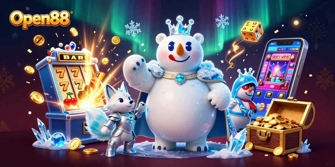 Play thrilling games at Open88 with exciting slot machine jackpots and shining treasures.