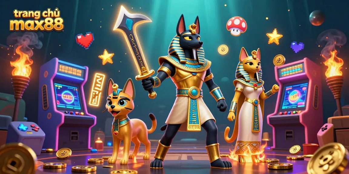 Engage with thrilling games at trang chủ max88 featuring vibrant ancient Egyptian elements and modern gaming graphics.