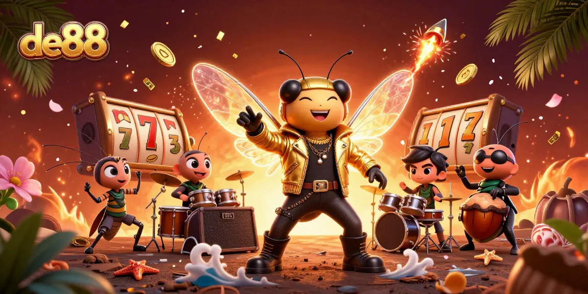 Experience thrilling gameplay at de88 with vibrant 3D characters and exciting gambling elements.